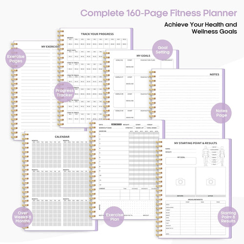 Fitness Workout Journal 