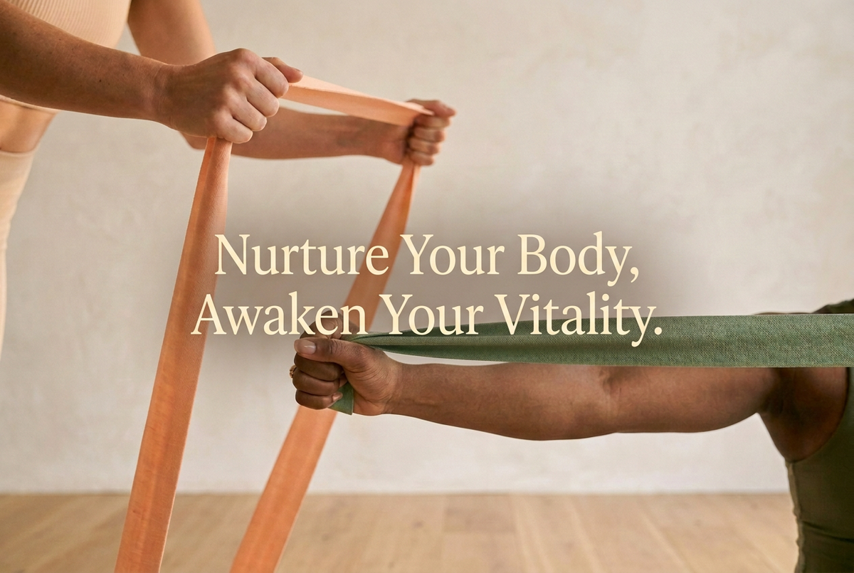 Nurture Your Body, Awaken Your Vitality - resistance band image